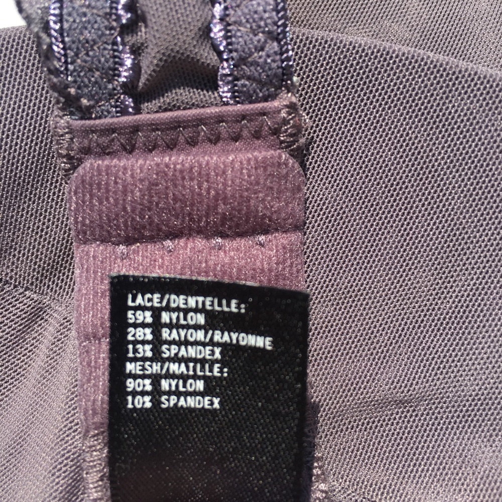 free press large gray silver bralette NWOT - Picture 8 of 8